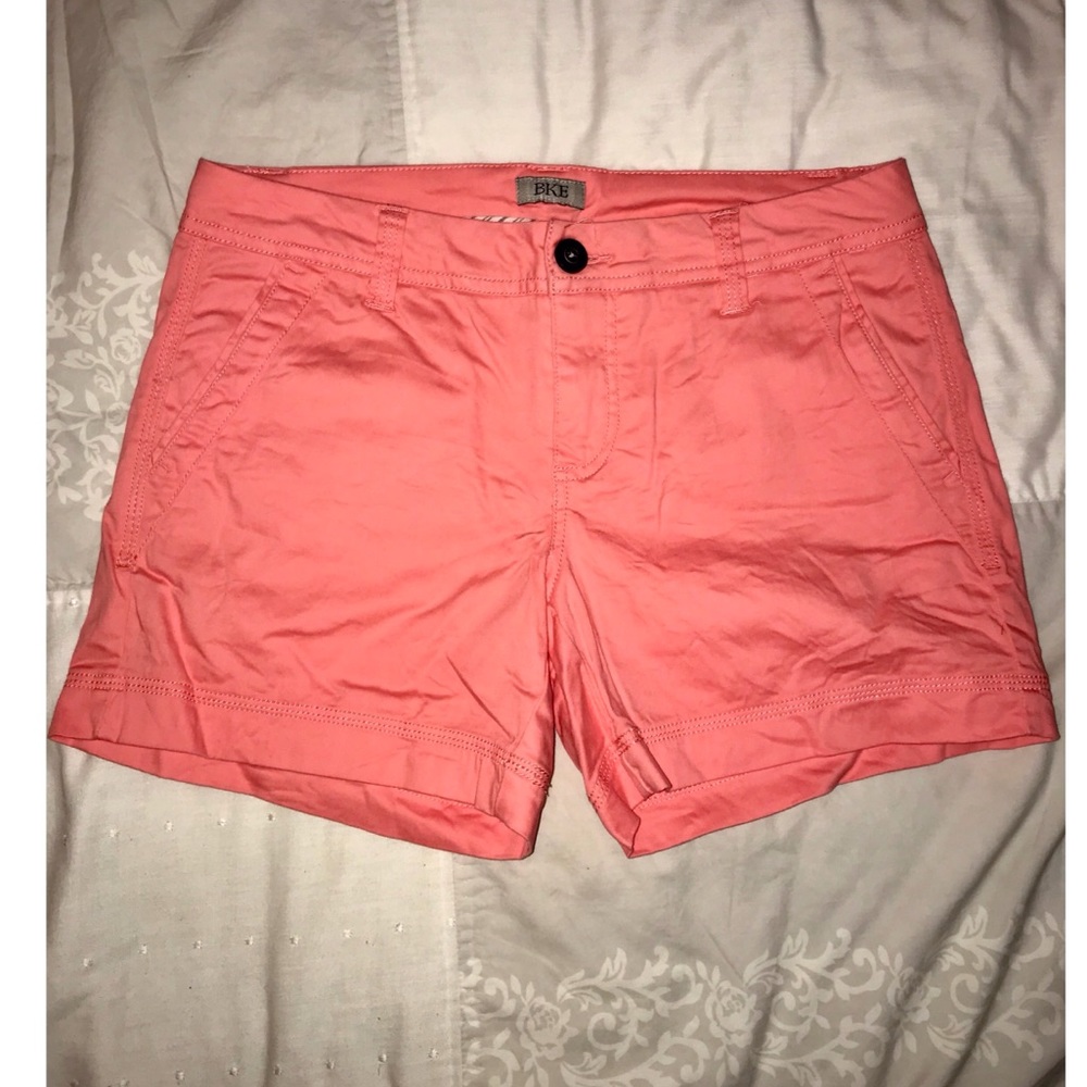 BKE coral shorts